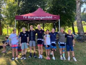 Starke Leistungen der TV TRI Rockets beim Kirchweih-Triathlon…